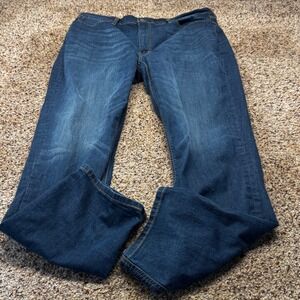 Levis 541 Athletic Taper Mens Jeans Dark Wash Blue 40x36 18757-0003